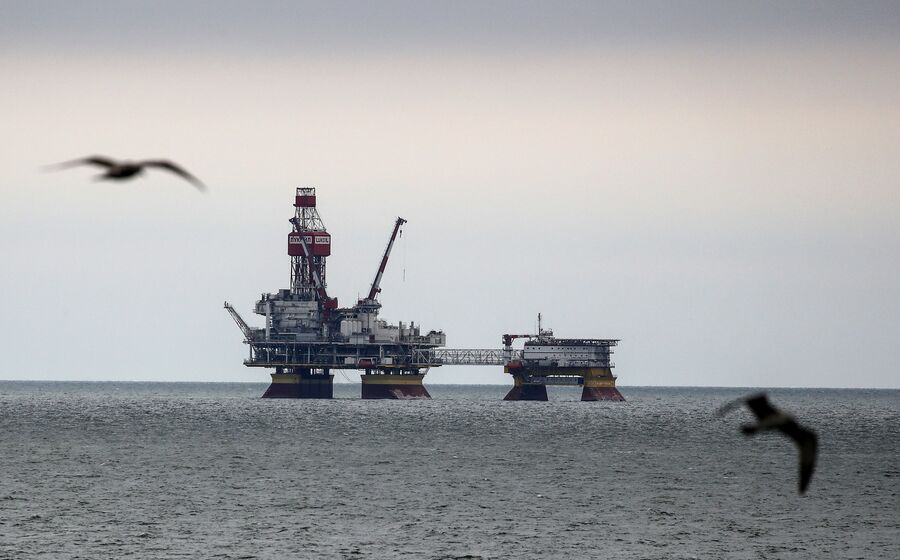 petroleo crude plataforma 
