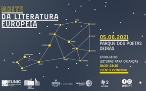 Noite da Literatura Europeia chega este sábado a Oeiras numa sessão ao ar livre
