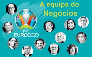 A equipa do Negócios para o Euro 2020