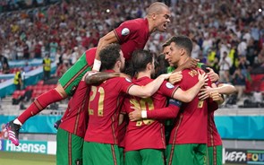 Euro2020: Portugal nos 'oitavos' com a Bélgica ao empatar com França