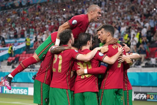 Euro2020: Portugal nos 'oitavos' com a Bélgica ao empatar com França