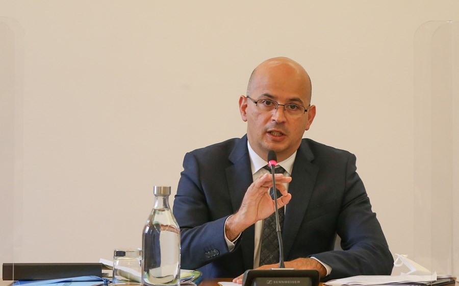 João Leão, ministro das Finanças, foi ouvido pelos deputados na comissão de inquérito ao Novo Banco.