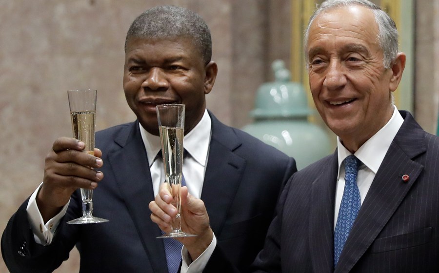 João Lourenço e Marcelo Rebelo de Sousa. Angola continua a valorizar o Presidente português.