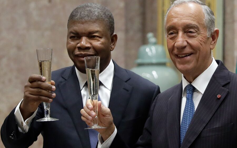 João Lourenço e Marcelo Rebelo de Sousa