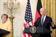 Merkel Biden