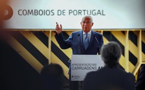 Costa diz que renovação de carruagens tem 95% de incorporação nacional