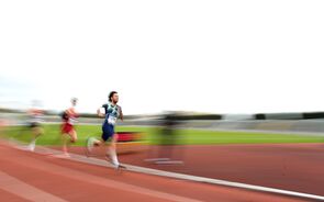 desporto, atletismo, pista