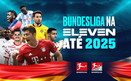 Eleven renova direitos de transmissão de jogos da Bundesliga até 2025