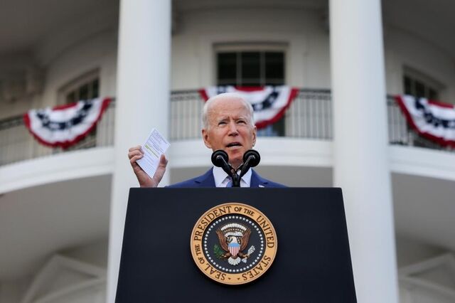 Variante Delta leva Biden a querer vacinar toda a população o mais depressa possível