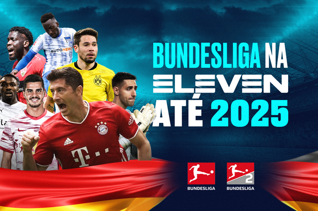 Eleven renova direitos de transmissão de jogos da Bundesliga até 2025