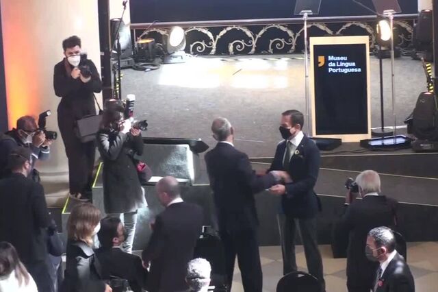 Museu da Língua Portuguesa reabre com presença de Marcelo Rebelo de Sousa