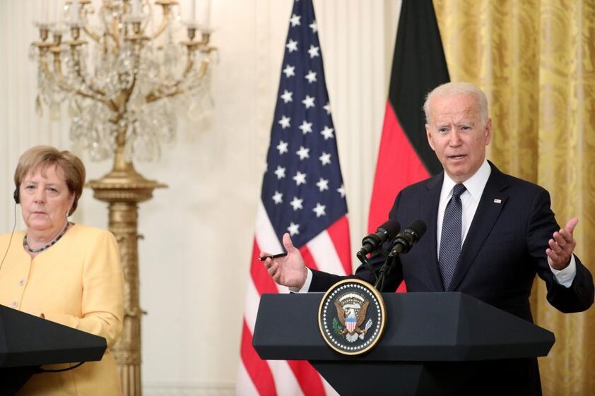 Merkel Biden
