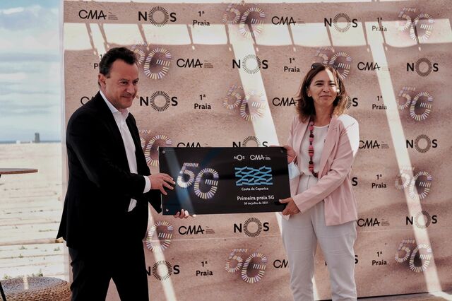 Costa da Caparica já tem praia 5G