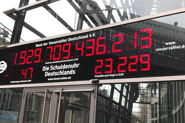 Dívida com juros negativos supera  16 biliões de dólares