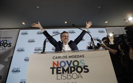 Autárquicas: Costa felicita Moedas e diz que lisboetas quiseram mudar tal como em 2007