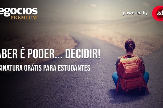 É estudante? Oferta de assinaturas premium do Negócios powered by EDP já está no ar