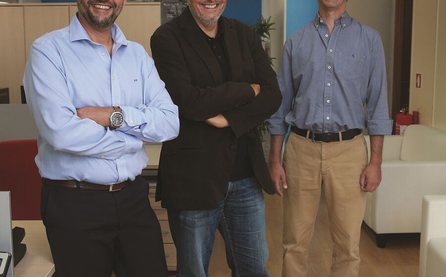 Luís Ribeirinho, Luís Frazão e Filipe Aguiar, FleedtData
