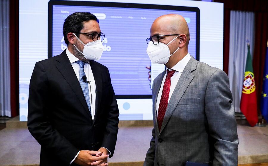 António Mendonça Mendes e João Leão