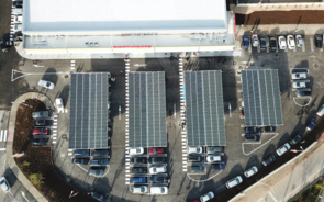 Telhado solar Continente Grupo Valente Lopes