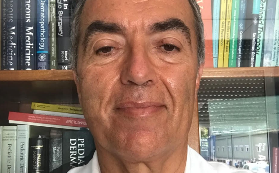 Paulo Varela, diretor do Serviço de Dermatologia do CHVNG.