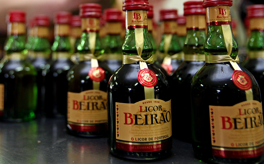 O Licor Beirão é a maior exportadora portuguesa, no leque das bebidas espirituosas.