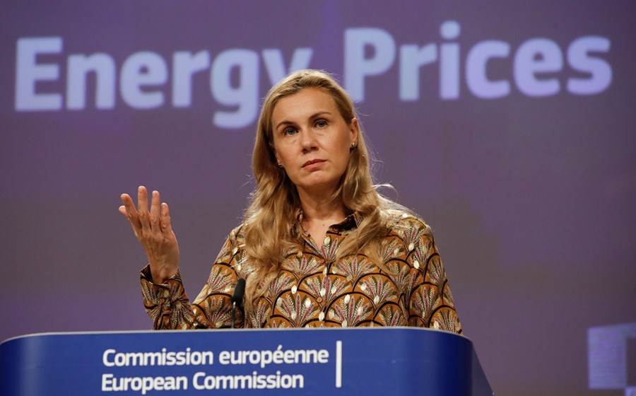 Kadri Simson é a comissária europeia responsável pela pasta dos assuntos energéticos.
