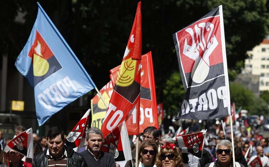 Manifestação Frente Comum de Sindicatos da Função Pública