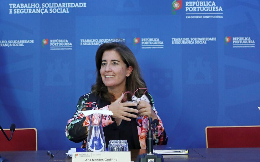 Ministra do Trabalho Solidariedade e Segurança Social Ana Mendes Godinho