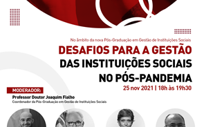 Desafios para a gestão das instituições sociais no pós pandemia