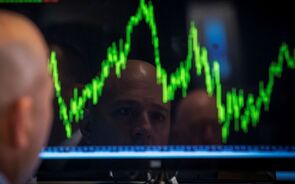 bolsas, operadores, wall street, grafico, volatilidade