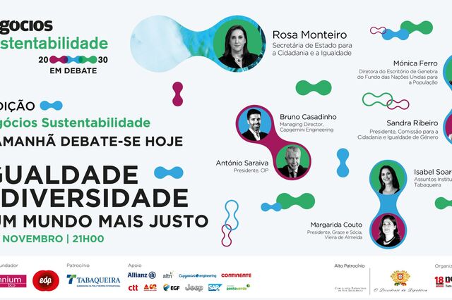 IGUALDADE E DIVERSIDADE – UM MUNDO JUSTO - 04 DE NOVEMBRO | 21H00
