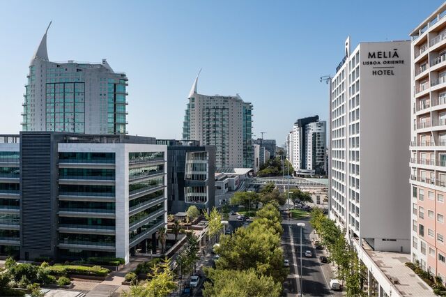 Meliá Lisboa Oriente Hotel, moderno hotel urbano em Lisboa