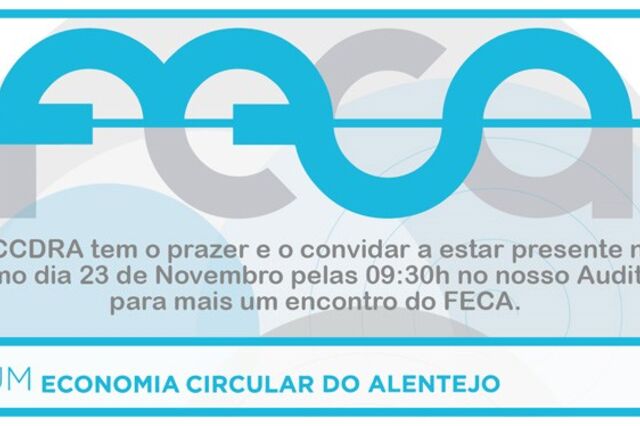 CCDR Alentejo promove Fórum da Economia Circular (FECA)