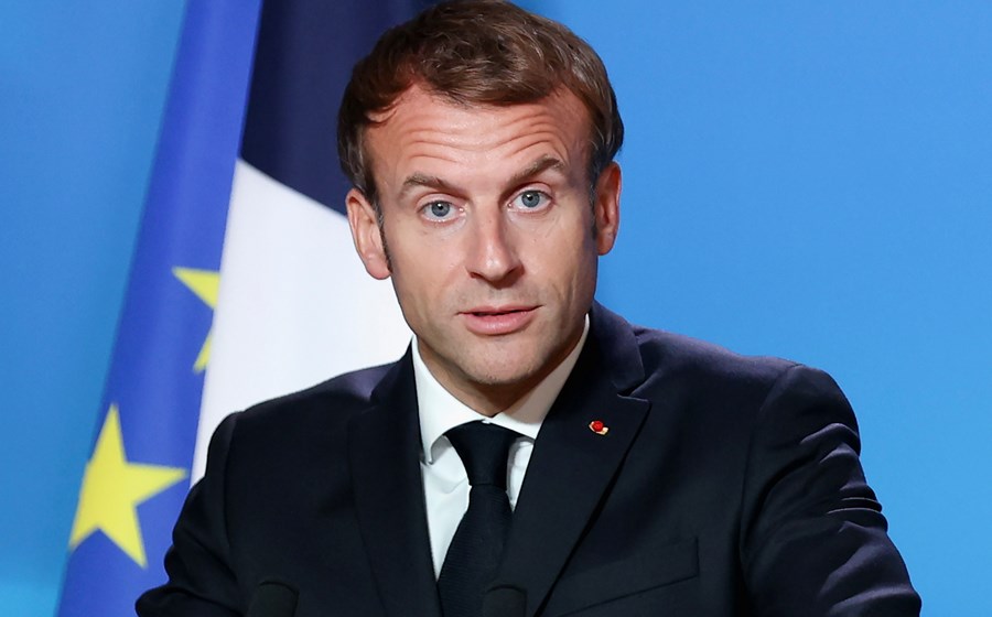 O Presidente francês, Emmanuel Macron, é o rosto da renovada aposta europeia na energia nuclear.