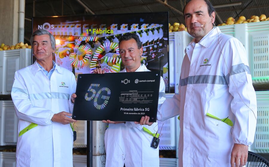 Sumol+Compal, 5G, fabrica de Almeirim