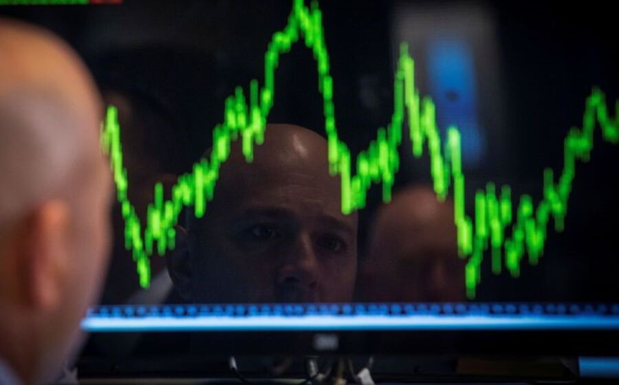 bolsas, operadores, wall street, grafico, volatilidade