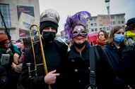 manif belgica cultura restricoes covid
