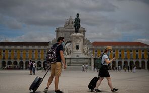 turismo, covid, lisboa, terreiro do paço 