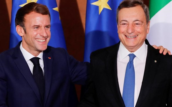 Macron em negociações de bastidores para ter Draghi na Comissão Europeia