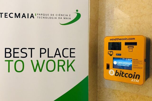 Caixas ATM de bitcoin já chegaram a Lisboa e Gaia