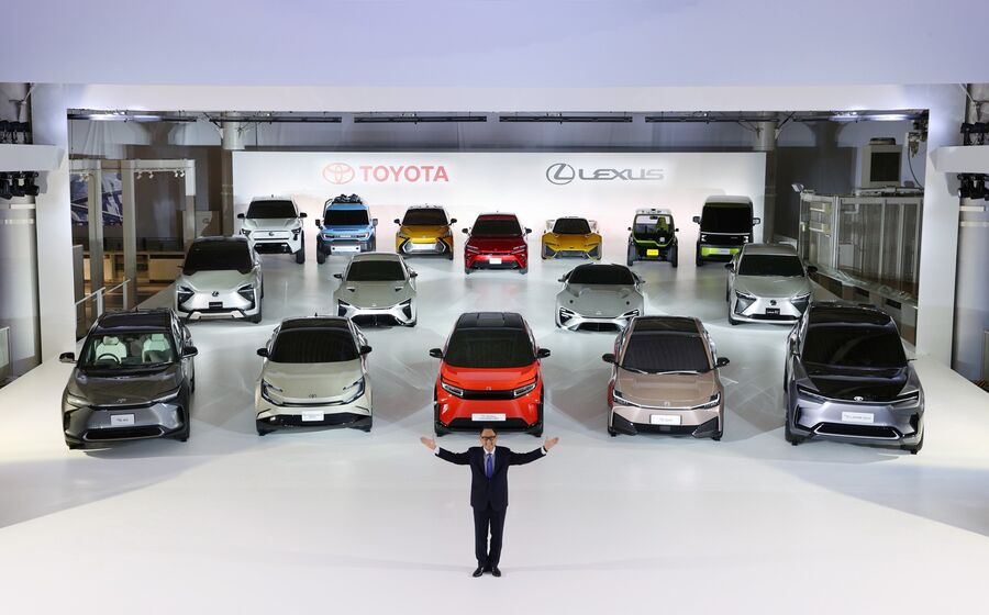 Toyota, planos elétricos, 