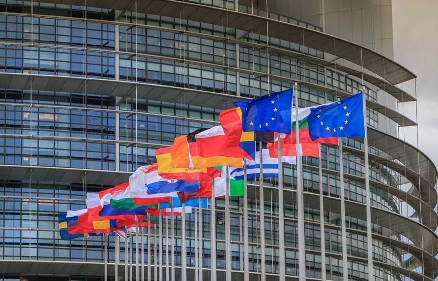 O PIB real da União Europeia ficou 5,9% abaixo do valor de 2019, antes da pandemia.