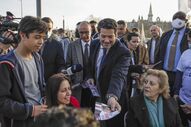 André Ventura, Chega, primeiro dia campanha, Batalha