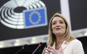 Roberta Metsola é a nova presidente do Parlamento Europeu