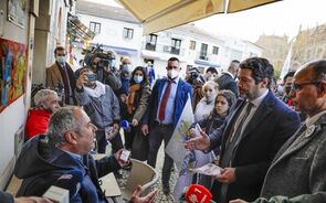 André Ventura, Chega, primeiro dia campanha, Batalha