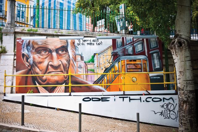 Arte urbana dá vida nova ao edificado