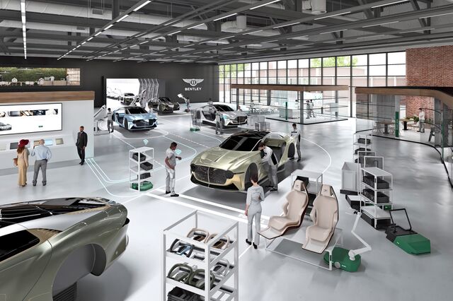 Primeiro carro totalmente elétrico da Bentley vai ser produzido no Reino Unido