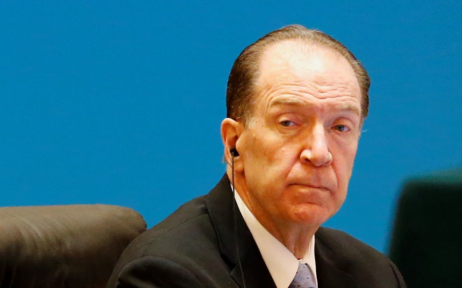 David Malpass, presidente do Banco Mundial, apelou a medidas para combater as desigualdades.