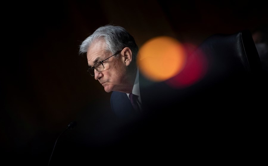 O banco central, liderado por Jerome Powell, deverá subir a sua taxa diretora pela primeira vez na reunião de março.