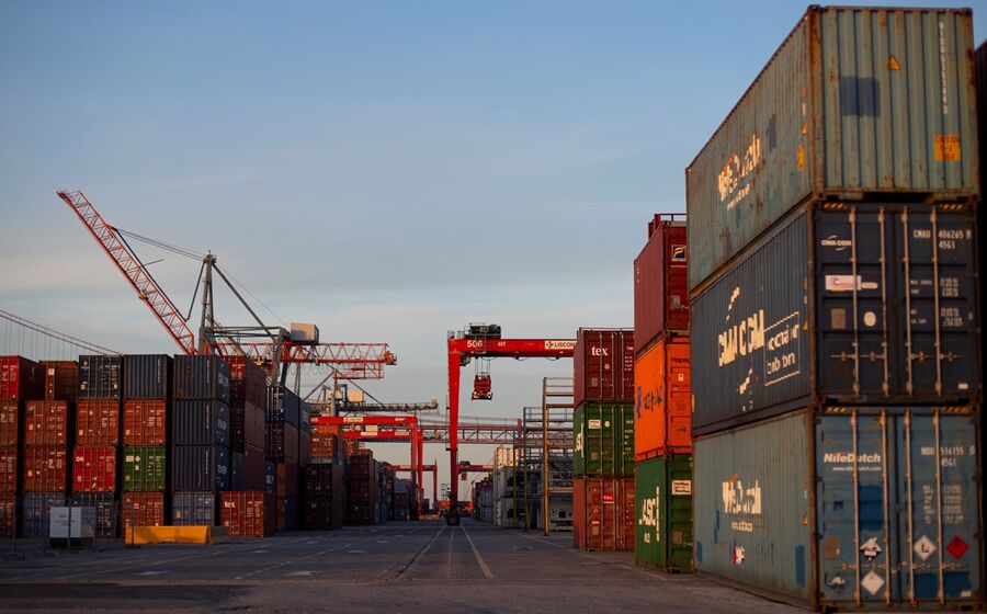 contentores, importações, exportações, encomendas